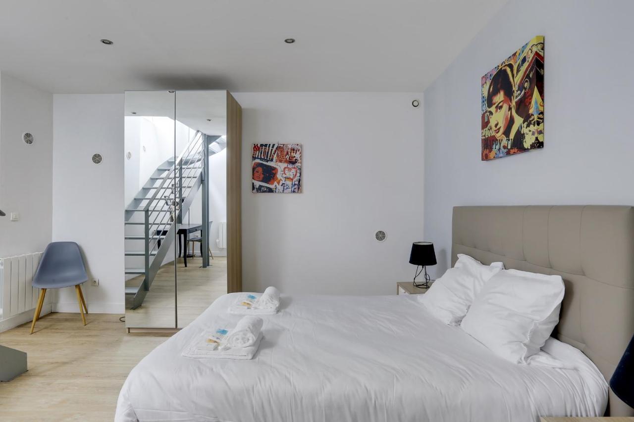 170 Suite Angouleme Large Duplex Style Apt With1 Bdr Paris Central ภายนอก รูปภาพ