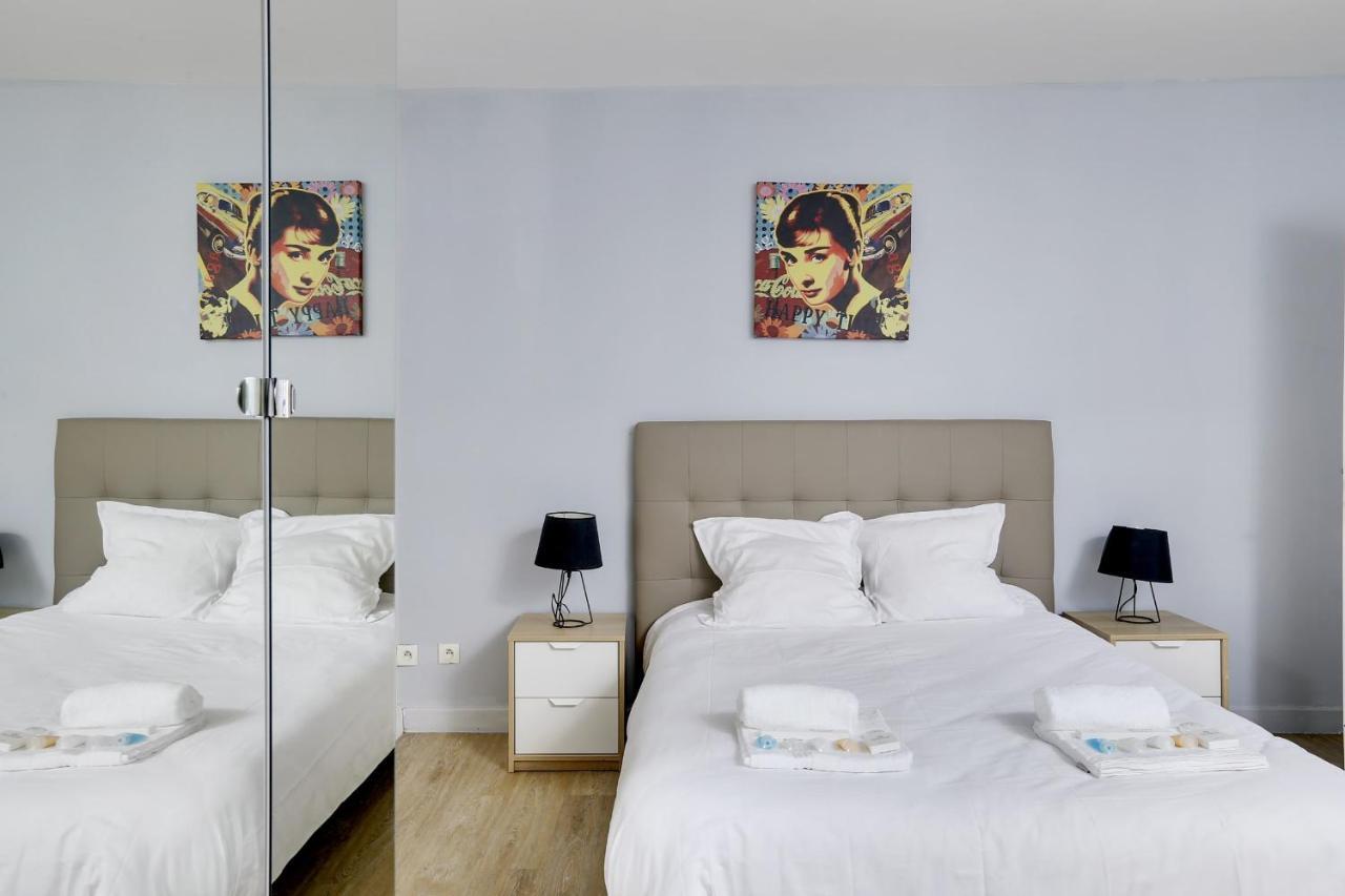 170 Suite Angouleme Large Duplex Style Apt With1 Bdr Paris Central ภายนอก รูปภาพ