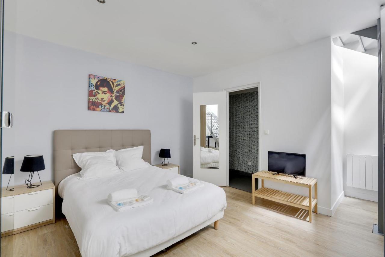 170 Suite Angouleme Large Duplex Style Apt With1 Bdr Paris Central ภายนอก รูปภาพ